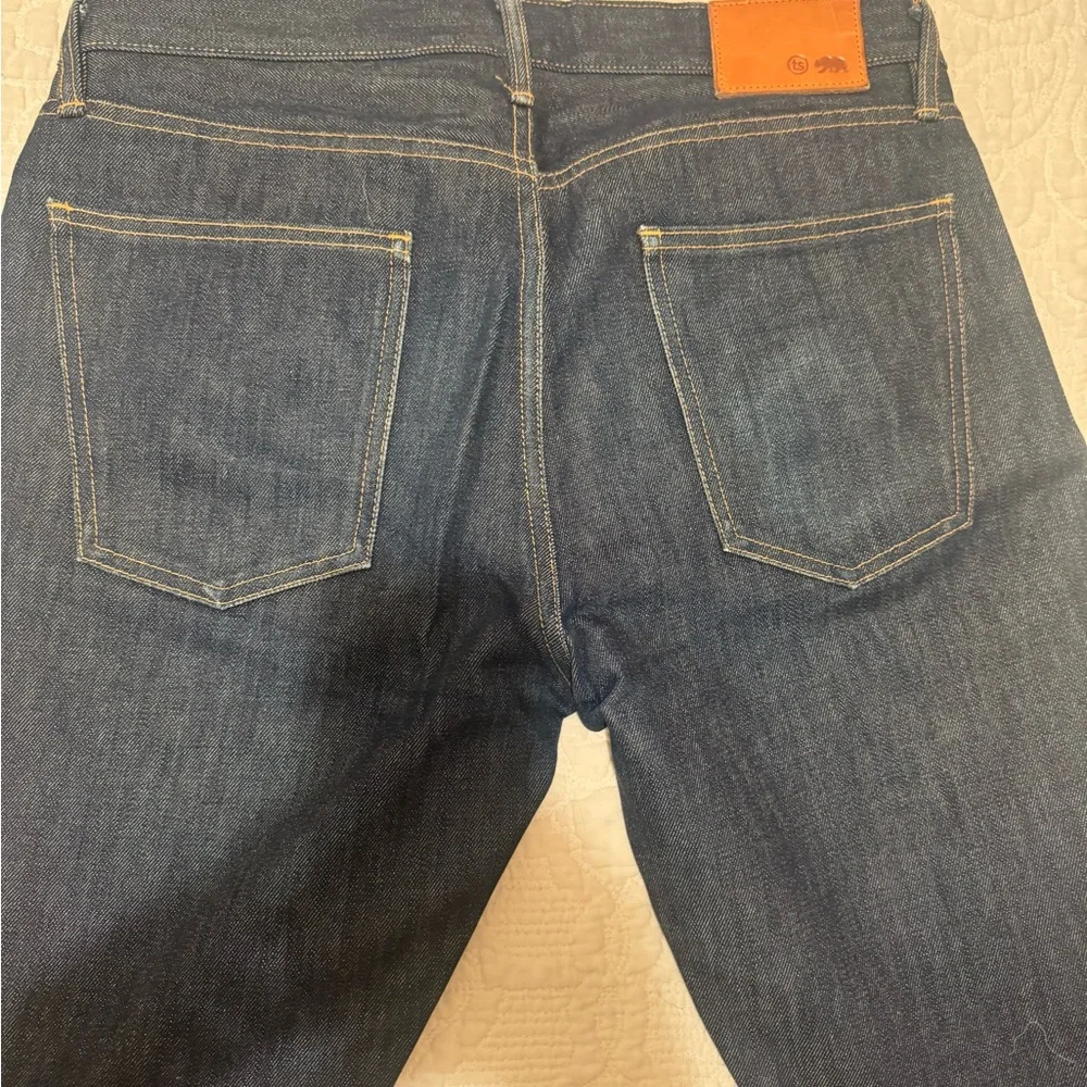 Taylor Stitch Slim Straight Dark Indigo Jeans